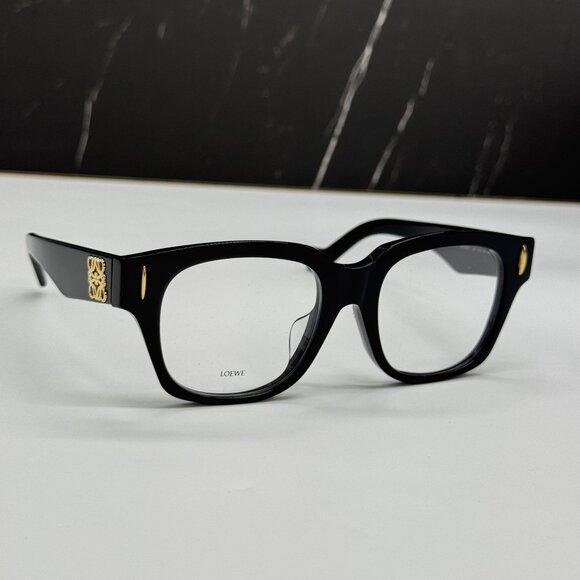 NEW LOEWE LW50091F 001 WOMEN EYEGLASSES BLACK LOEWE EYEWEAR - Picture 3 of 11